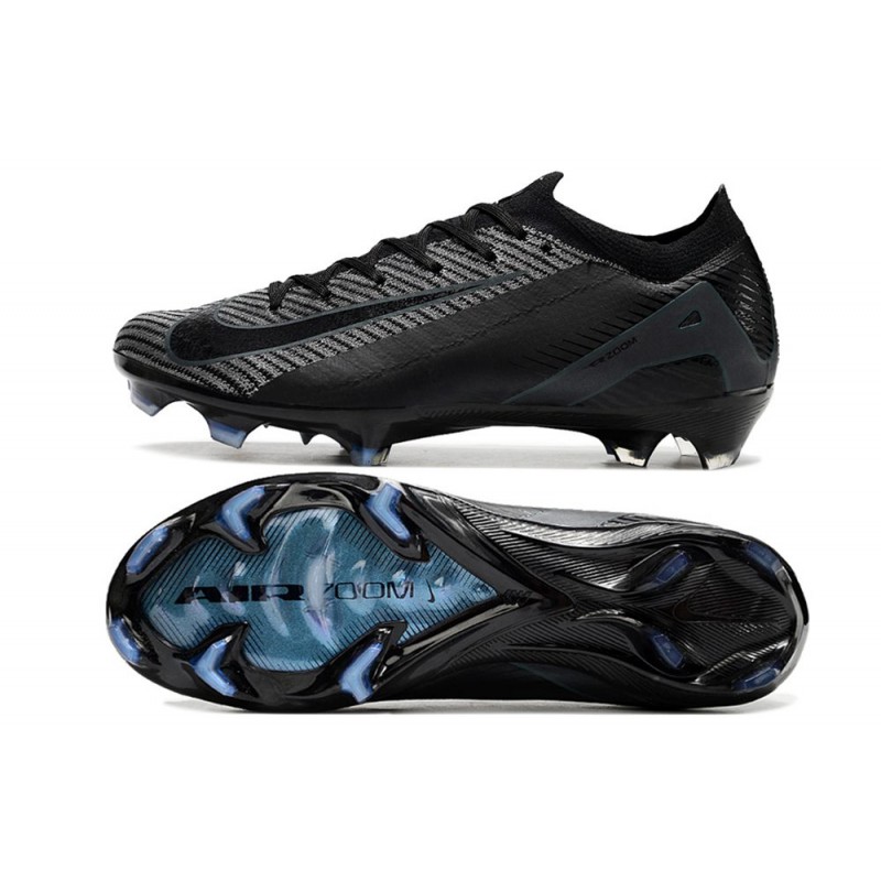 Nike Air Zoom Mercurial Vapor XVI Elite FG Shadow Svart för Herr 5 Billiga Fotbollsskor Nike Air Zoom Mercurial Vapor XVI Elite FG Shadow Svart 5