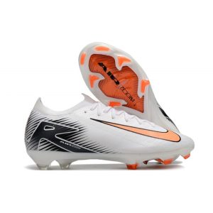 Nike Air Zoom Mercurial Vapor XVI Elite FG Vit Orange Svart för Herr Billiga Fotbollsskor Nike Air Zoom Mercurial Vapor XVI Elite FG Vit Orange Svart