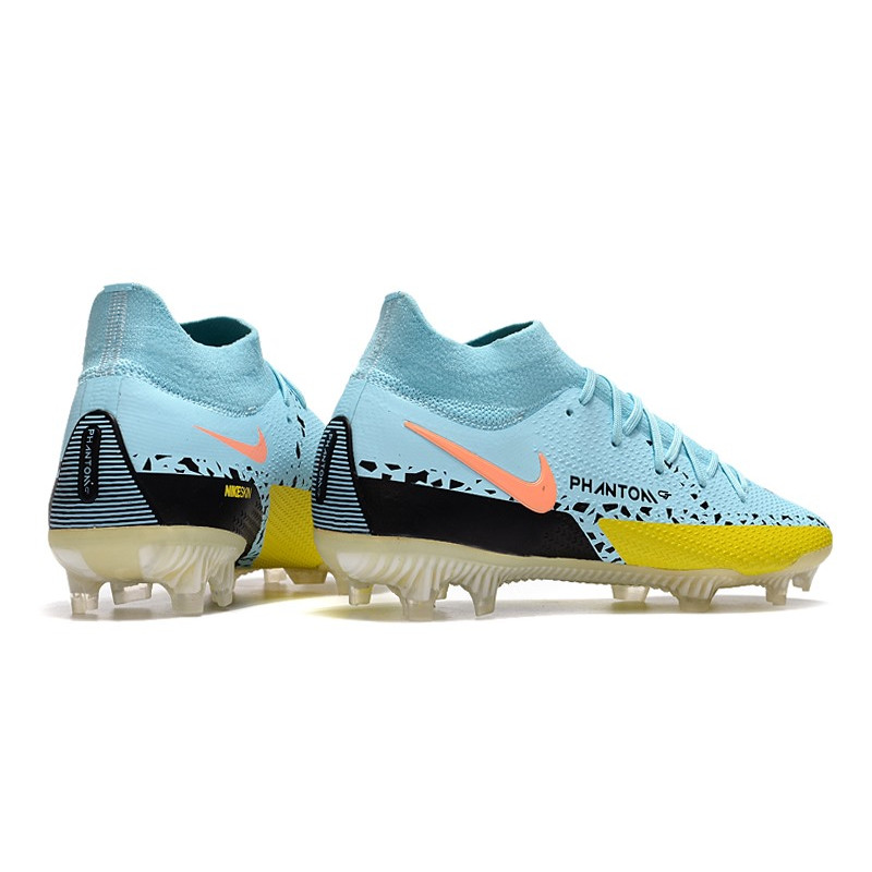 Nike Fotbollsskorna Phantom GT2 Dynamic Fit Elite FG Lucent – Turkos Svart Gul för Herr 6 Billiga Fotbollsskor Nike Fotbollsskorna Phantom GT2 Dynamic Fit Elite FG Lucent – Turkos Svart Gul 6