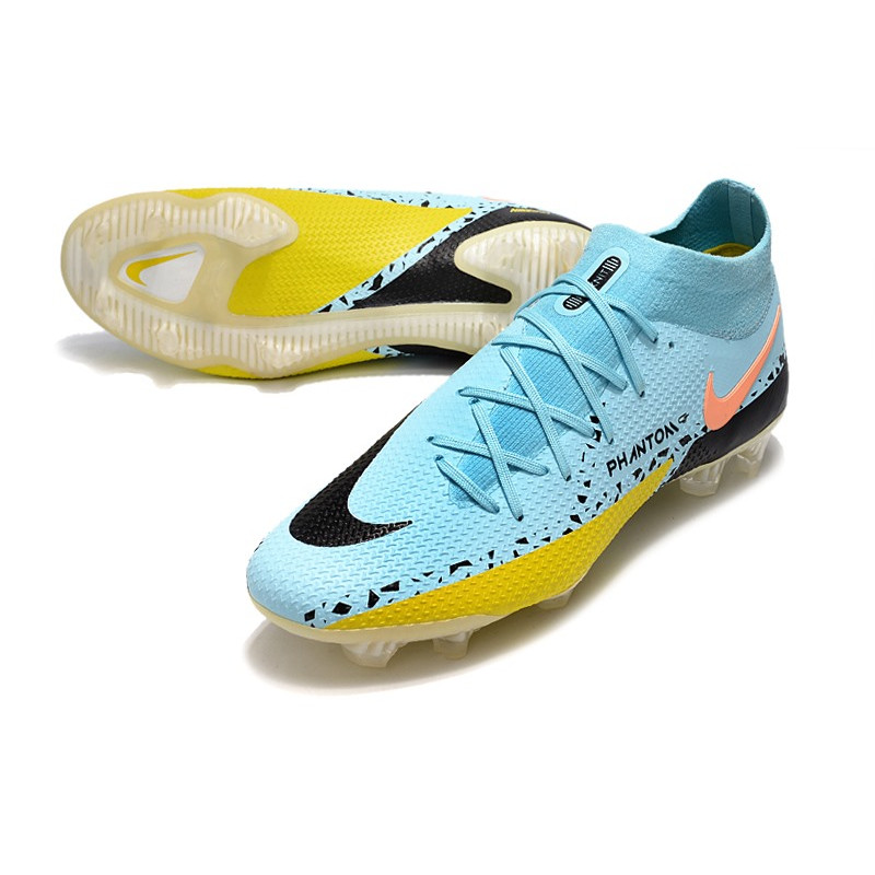 Nike Fotbollsskorna Phantom GT2 Dynamic Fit Elite FG Lucent – Turkos Svart Gul för Herr 7 Billiga Fotbollsskor Nike Fotbollsskorna Phantom GT2 Dynamic Fit Elite FG Lucent – Turkos Svart Gul 7