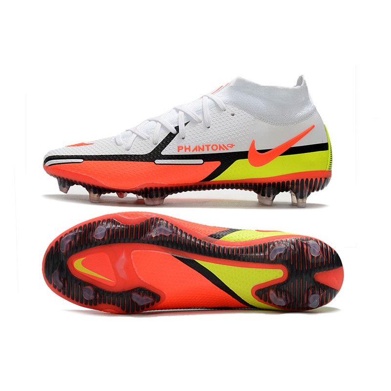 Nike Fotbollsskorna Phantom GT2 Dynamic Fit Elite FG Motivation – Vit Röd Neon Svart för Herr 5 Billiga Fotbollsskor Nike Fotbollsskorna Phantom GT2 Dynamic Fit Elite FG Motivation – Vit Röd Neon Svart 5