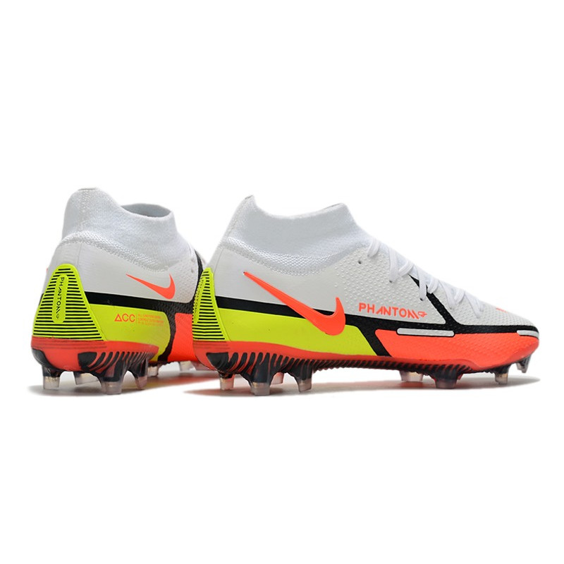 Nike Fotbollsskorna Phantom GT2 Dynamic Fit Elite FG Motivation – Vit Röd Neon Svart för Herr 6 Billiga Fotbollsskor Nike Fotbollsskorna Phantom GT2 Dynamic Fit Elite FG Motivation – Vit Röd Neon Svart 6