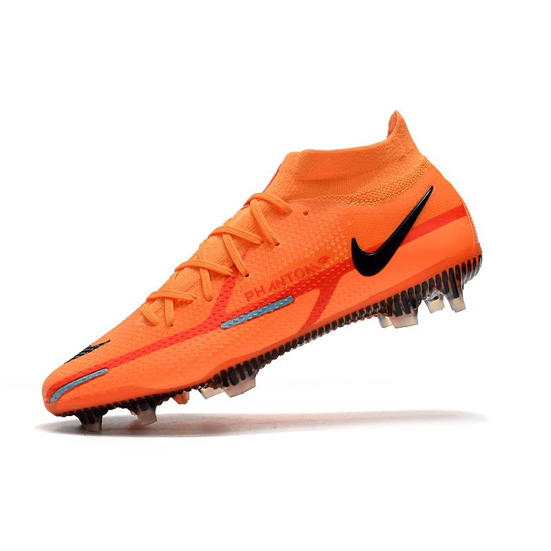 Nike Fotbollsskorna Phantom GT2 Dynamic Fit Elite FG Orange Svart för Herr 8 Billiga Fotbollsskor Nike Fotbollsskorna Phantom GT2 Dynamic Fit Elite FG Orange Svart 8