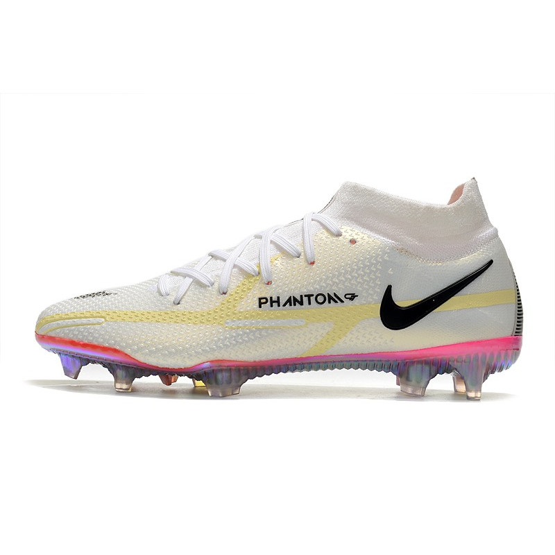 Nike Fotbollsskorna Phantom GT2 Dynamic Fit Elite FG Rawdacious – Vit Röd Rosa för Herr 4 Billiga Fotbollsskor Nike Fotbollsskorna Phantom GT2 Dynamic Fit Elite FG Rawdacious – Vit Röd Rosa 4