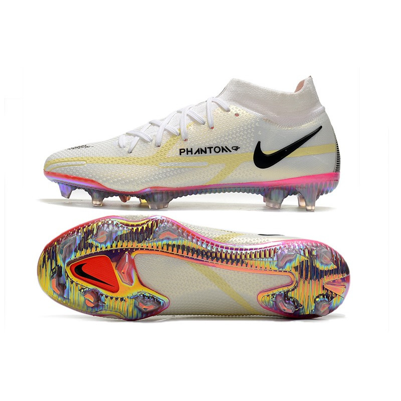 Nike Fotbollsskorna Phantom GT2 Dynamic Fit Elite FG Rawdacious – Vit Röd Rosa för Herr 5 Billiga Fotbollsskor Nike Fotbollsskorna Phantom GT2 Dynamic Fit Elite FG Rawdacious – Vit Röd Rosa 5