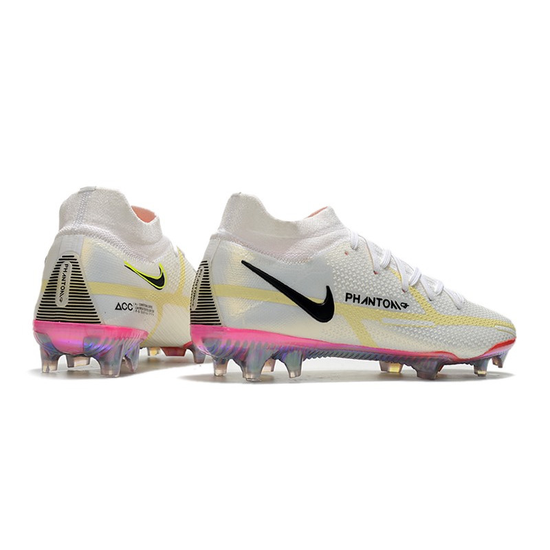 Nike Fotbollsskorna Phantom GT2 Dynamic Fit Elite FG Rawdacious – Vit Röd Rosa för Herr 6 Billiga Fotbollsskor Nike Fotbollsskorna Phantom GT2 Dynamic Fit Elite FG Rawdacious – Vit Röd Rosa 6