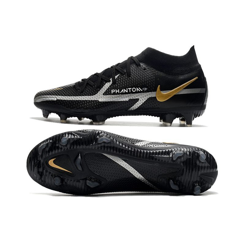 Nike Fotbollsskorna Phantom GT2 Dynamic Fit Elite FG Shadow – Svart Grå Guld för Herr 5 Billiga Fotbollsskor Nike Fotbollsskorna Phantom GT2 Dynamic Fit Elite FG Shadow – Svart Grå Guld 5