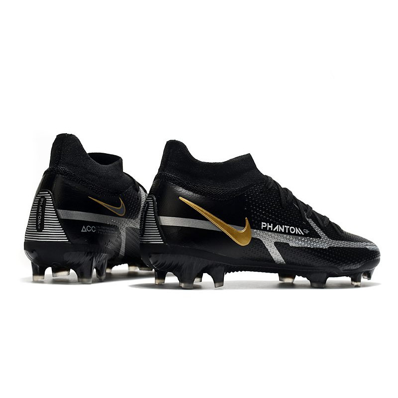 Nike Fotbollsskorna Phantom GT2 Dynamic Fit Elite FG Shadow – Svart Grå Guld för Herr 6 Billiga Fotbollsskor Nike Fotbollsskorna Phantom GT2 Dynamic Fit Elite FG Shadow – Svart Grå Guld 6