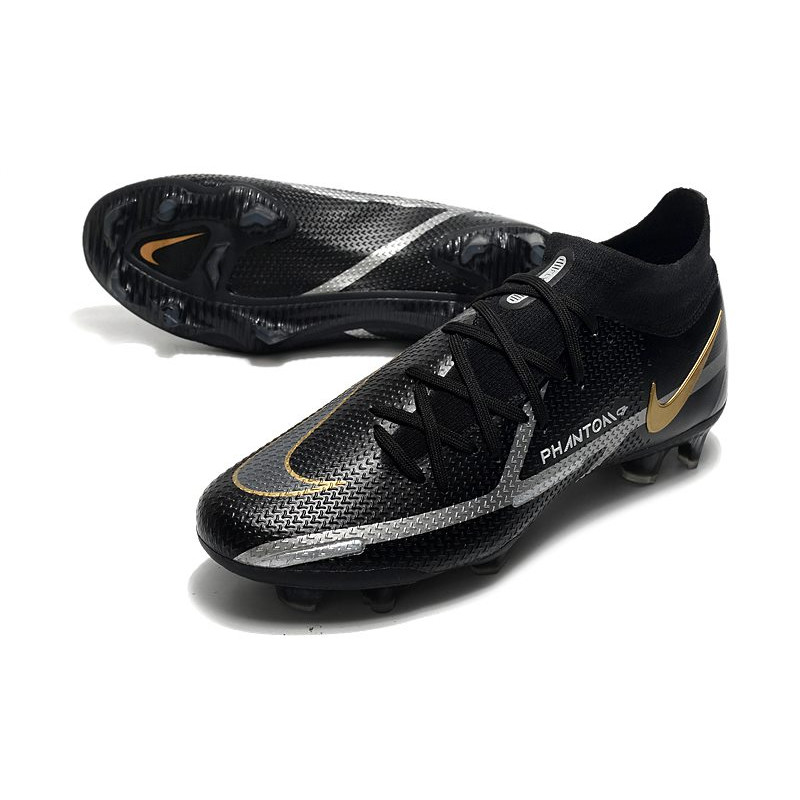 Nike Fotbollsskorna Phantom GT2 Dynamic Fit Elite FG Shadow – Svart Grå Guld för Herr 7 Billiga Fotbollsskor Nike Fotbollsskorna Phantom GT2 Dynamic Fit Elite FG Shadow – Svart Grå Guld 7