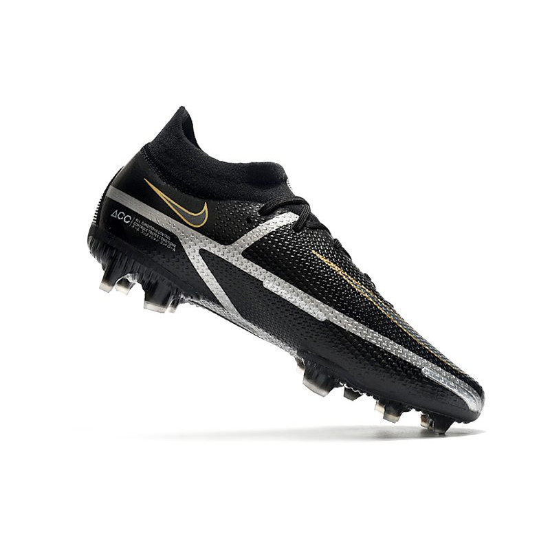 Nike Fotbollsskorna Phantom GT2 Dynamic Fit Elite FG Shadow – Svart Grå Guld för Herr 9 Billiga Fotbollsskor Nike Fotbollsskorna Phantom GT2 Dynamic Fit Elite FG Shadow – Svart Grå Guld 9