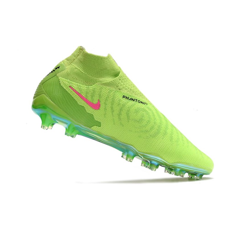 Nike Gripknit Phantom GX Elite DF FG Grön för Herr 9 Billiga Fotbollsskor Nike Gripknit Phantom GX Elite DF FG Grön 9