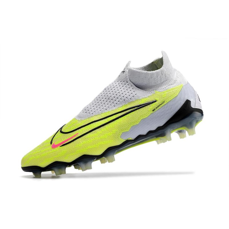 Nike Gripknit Phantom GX Elite DF FG Luminous – Neon Gridiron Svart för Herr 8 Billiga Fotbollsskor Nike Gripknit Phantom GX Elite DF FG Luminous – Neon Gridiron Svart 8