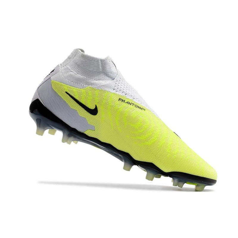 Nike Gripknit Phantom GX Elite DF FG Luminous – Neon Gridiron Svart för Herr 9 Billiga Fotbollsskor Nike Gripknit Phantom GX Elite DF FG Luminous – Neon Gridiron Svart 9