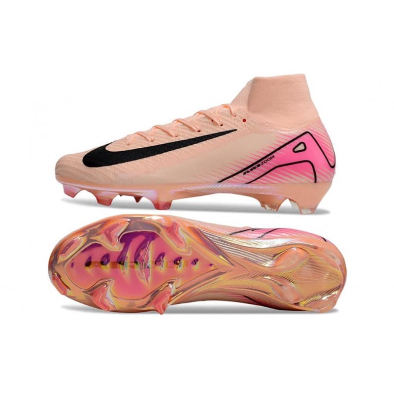 Nike Mercurial Superfly 10 Elite FG Orange Svart för Herr 5 Billiga Fotbollsskor Nike Mercurial Superfly 10 Elite FG Orange Svart 5