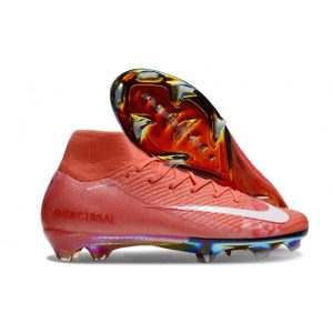 Nike Mercurial Superfly 10 Elite FG Röd Vit för Herr Billiga Fotbollsskor Nike Mercurial Superfly 10 Elite FG Röd Vit