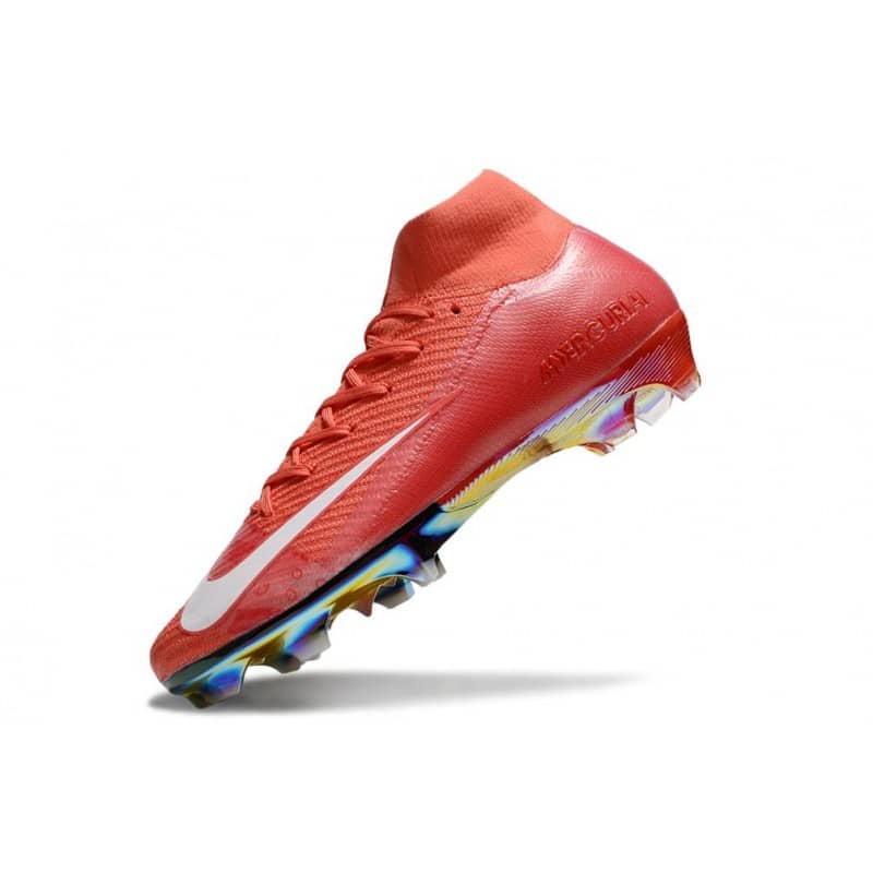 Nike Mercurial Superfly 10 Elite FG Röd Vit för Herr 8 Billiga Fotbollsskor Nike Mercurial Superfly 10 Elite FG Röd Vit 8