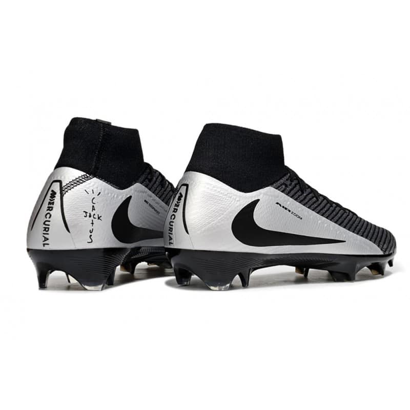 Nike Mercurial Superfly 10 Elite FG Svart Silver för Herr 6 Billiga Fotbollsskor Nike Mercurial Superfly 10 Elite FG Svart Silver 6