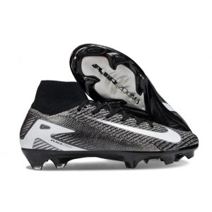 Nike Mercurial Superfly 10 Elite FG Svart Vit för Herr Billiga Fotbollsskor Nike Mercurial Superfly 10 Elite FG Svart Vit
