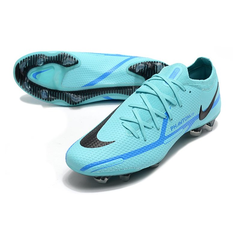 Nike Phantom GT II Elite FG Herrar Blå för Herr 7 Billiga Fotbollsskor Nike Phantom GT II Elite FG Herrar Blå 7