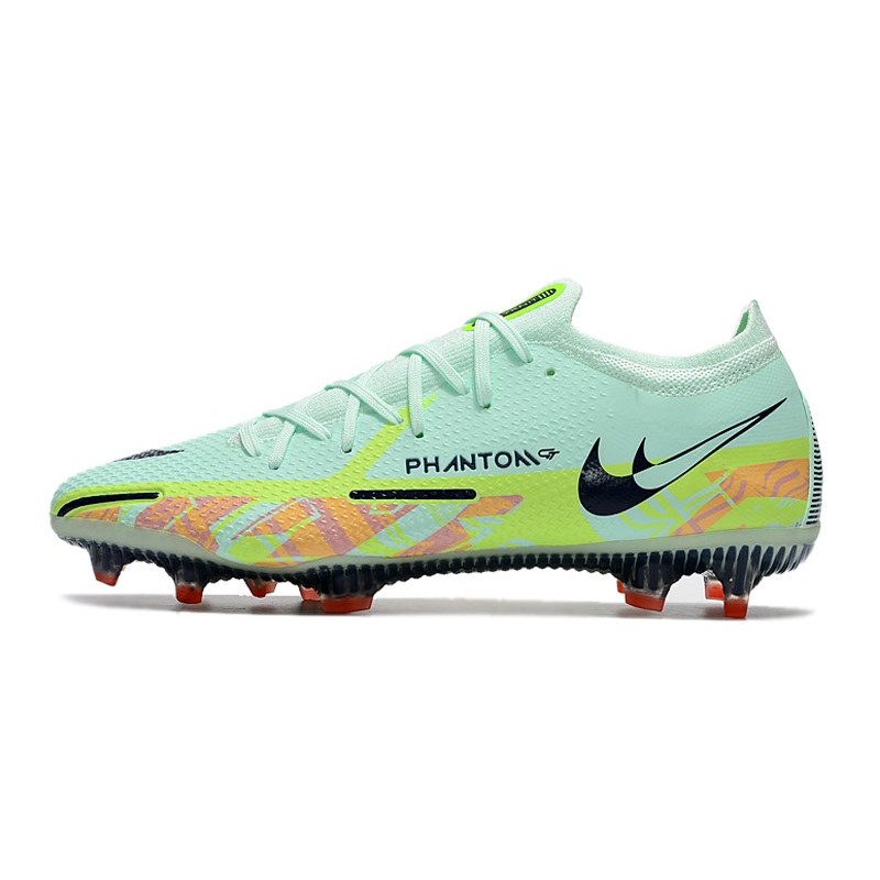 Nike Phantom GT II Elite FG Herrar Bonded – Grön Blå för Herr 4 Billiga Fotbollsskor Nike Phantom GT II Elite FG Herrar Bonded – Grön Blå 4