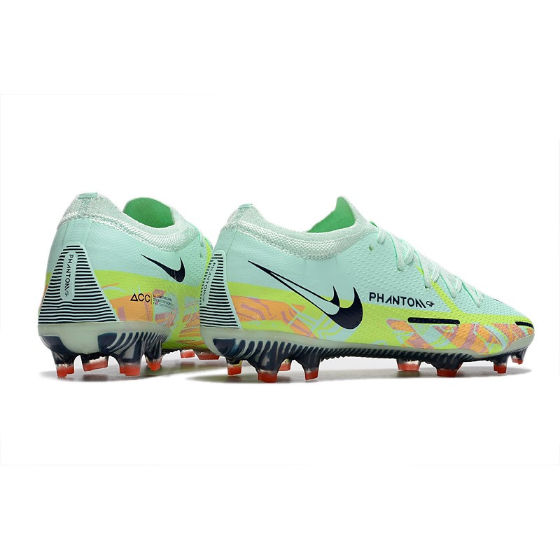 Nike Phantom GT II Elite FG Herrar Bonded – Grön Blå för Herr 6 Billiga Fotbollsskor Nike Phantom GT II Elite FG Herrar Bonded – Grön Blå 6