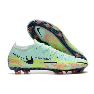 Nike Phantom GT II Elite FG Herrar Bonded – Grön Blå för Herr Billiga Fotbollsskor Nike Phantom GT II Elite FG Herrar Bonded – Grön Blå
