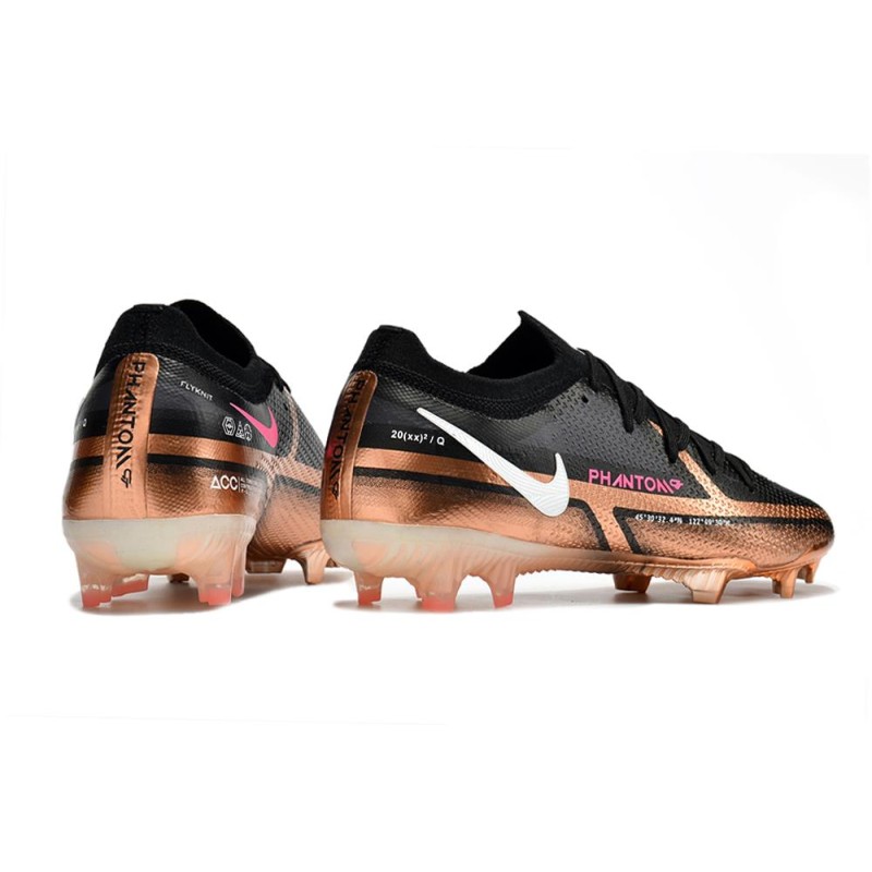 Nike Phantom GT II Elite FG Herrar Generation – Brun Vit Svart för Herr 13 Billiga Fotbollsskor Nike Phantom GT II Elite FG Herrar Generation – Brun Vit Svart 13