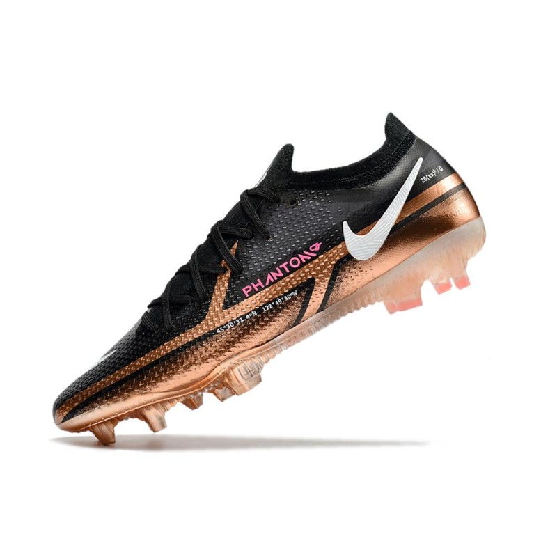 Nike Phantom GT II Elite FG Herrar Generation – Brun Vit Svart för Herr 15 Billiga Fotbollsskor Nike Phantom GT II Elite FG Herrar Generation – Brun Vit Svart 15