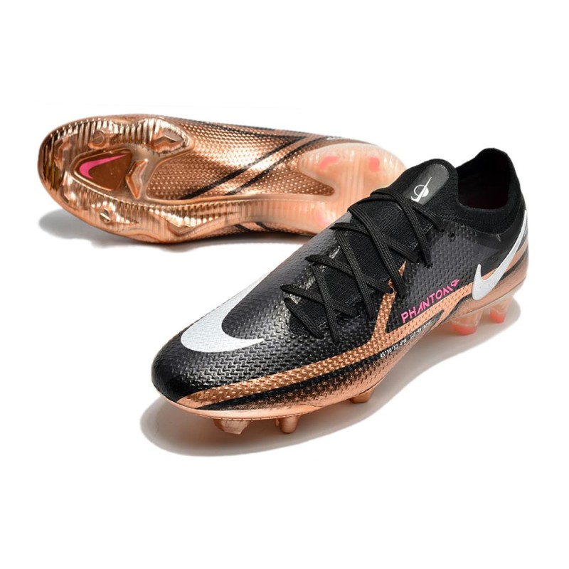 Nike Phantom GT II Elite FG Herrar Generation – Brun Vit Svart för Herr 7 Billiga Fotbollsskor Nike Phantom GT II Elite FG Herrar Generation – Brun Vit Svart 7