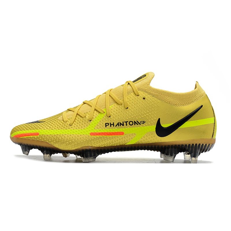 Nike Phantom GT II Elite FG Herrar Gul för Herr 4 Billiga Fotbollsskor Nike Phantom GT II Elite FG Herrar Gul 4