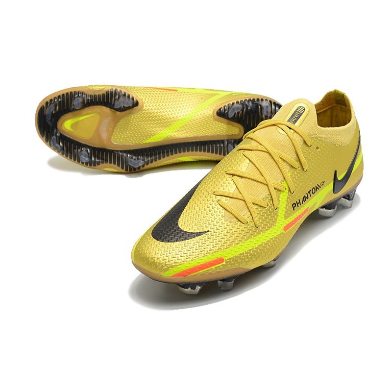 Nike Phantom GT II Elite FG Herrar Gul för Herr 7 Billiga Fotbollsskor Nike Phantom GT II Elite FG Herrar Gul 7