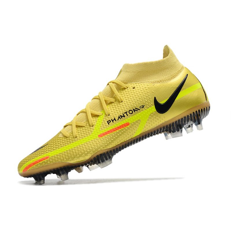 Nike Phantom GT2 DF Elite FG Herrar Gul för Herr 8 Billiga Fotbollsskor Nike Phantom GT2 DF Elite FG Herrar Gul 8