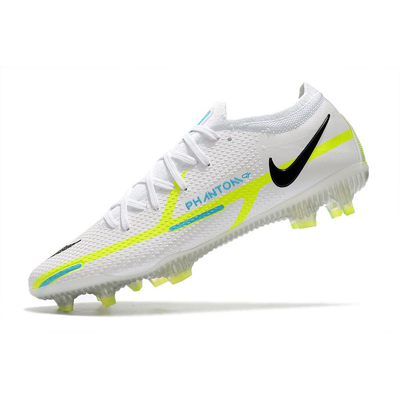Nike Phantom GT2 Elite FG Fotbollsskor Grå Blå för Herr 8 Billiga Fotbollsskor Nike Phantom GT2 Elite FG Fotbollsskor Grå Blå 8