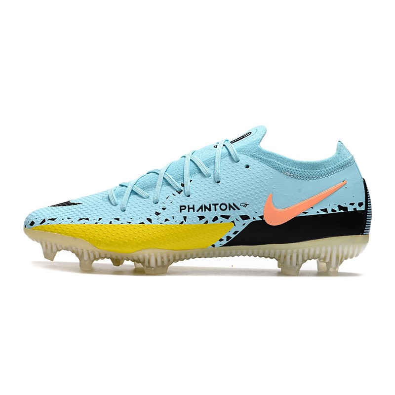 Nike Phantom GT2 Elite FG Fotbollsskor Lucent – Turkos Svart Gul för Herr 4 Billiga Fotbollsskor Nike Phantom GT2 Elite FG Fotbollsskor Lucent – Turkos Svart Gul 4