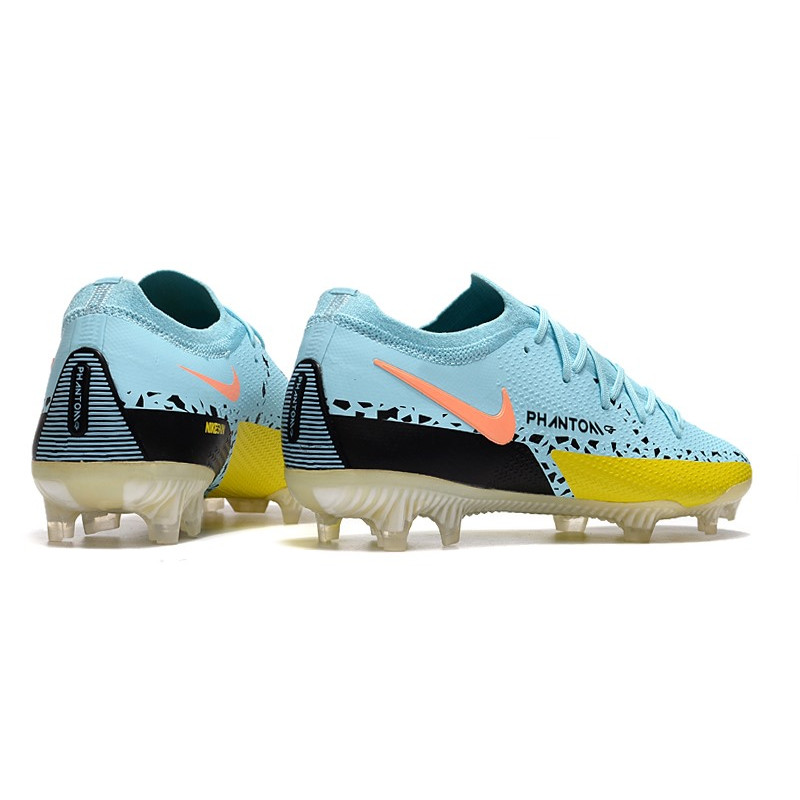 Nike Phantom GT2 Elite FG Fotbollsskor Lucent – Turkos Svart Gul för Herr 6 Billiga Fotbollsskor Nike Phantom GT2 Elite FG Fotbollsskor Lucent – Turkos Svart Gul 6