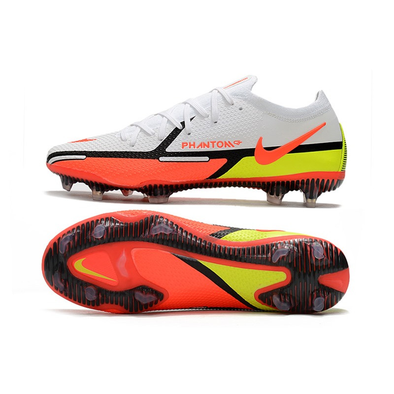 Nike Phantom GT2 Elite FG Fotbollsskor Motivation – Vit Röd Neon Svart för Herr 5 Billiga Fotbollsskor Nike Phantom GT2 Elite FG Fotbollsskor Motivation – Vit Röd Neon Svart 5