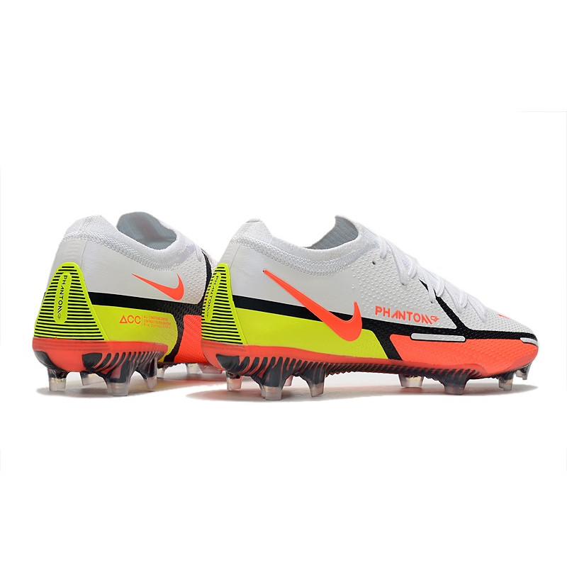 Nike Phantom GT2 Elite FG Fotbollsskor Motivation – Vit Röd Neon Svart för Herr 6 Billiga Fotbollsskor Nike Phantom GT2 Elite FG Fotbollsskor Motivation – Vit Röd Neon Svart 6