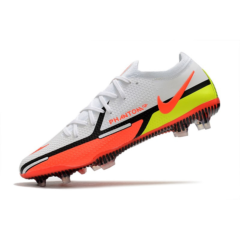 Nike Phantom GT2 Elite FG Fotbollsskor Motivation – Vit Röd Neon Svart för Herr 8 Billiga Fotbollsskor Nike Phantom GT2 Elite FG Fotbollsskor Motivation – Vit Röd Neon Svart 8