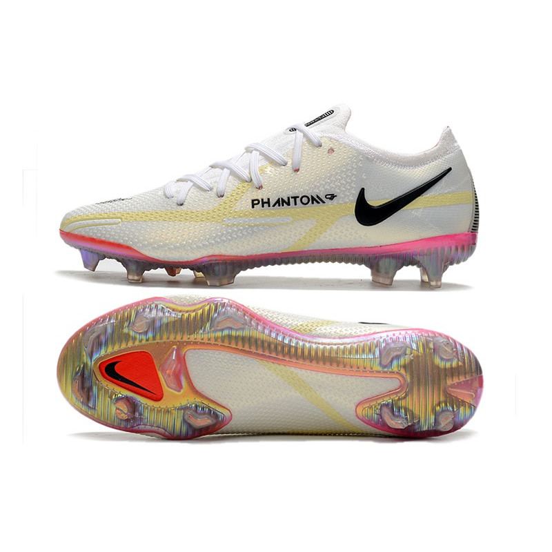 Nike Phantom GT2 Elite FG Fotbollsskor Rawdacious – Vit Röd Rosa för Herr 5 Billiga Fotbollsskor Nike Phantom GT2 Elite FG Fotbollsskor Rawdacious – Vit Röd Rosa 5