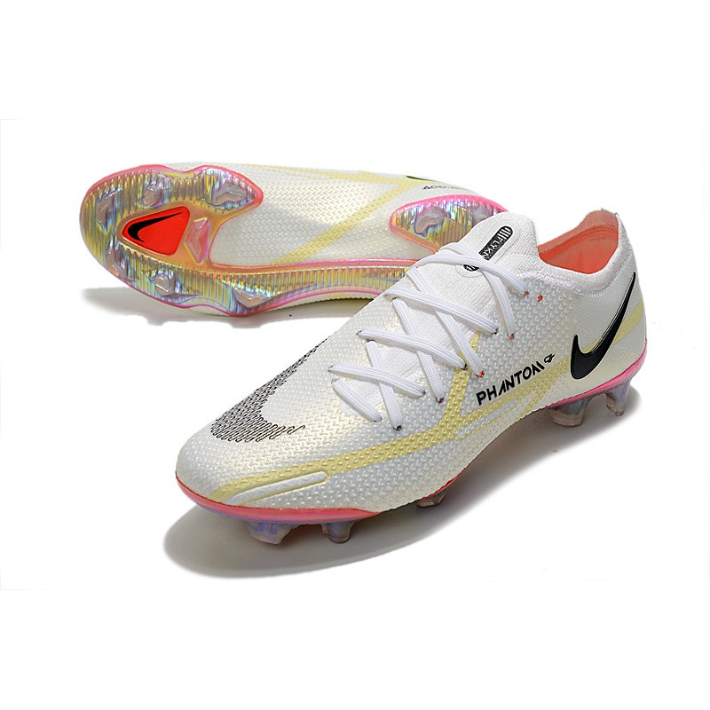 Nike Phantom GT2 Elite FG Fotbollsskor Rawdacious – Vit Röd Rosa för Herr 7 Billiga Fotbollsskor Nike Phantom GT2 Elite FG Fotbollsskor Rawdacious – Vit Röd Rosa 7