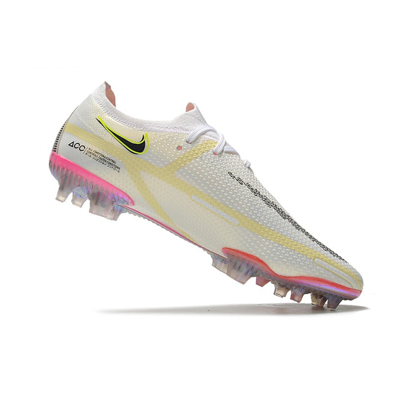 Nike Phantom GT2 Elite FG Fotbollsskor Rawdacious – Vit Röd Rosa för Herr 9 Billiga Fotbollsskor Nike Phantom GT2 Elite FG Fotbollsskor Rawdacious – Vit Röd Rosa 9