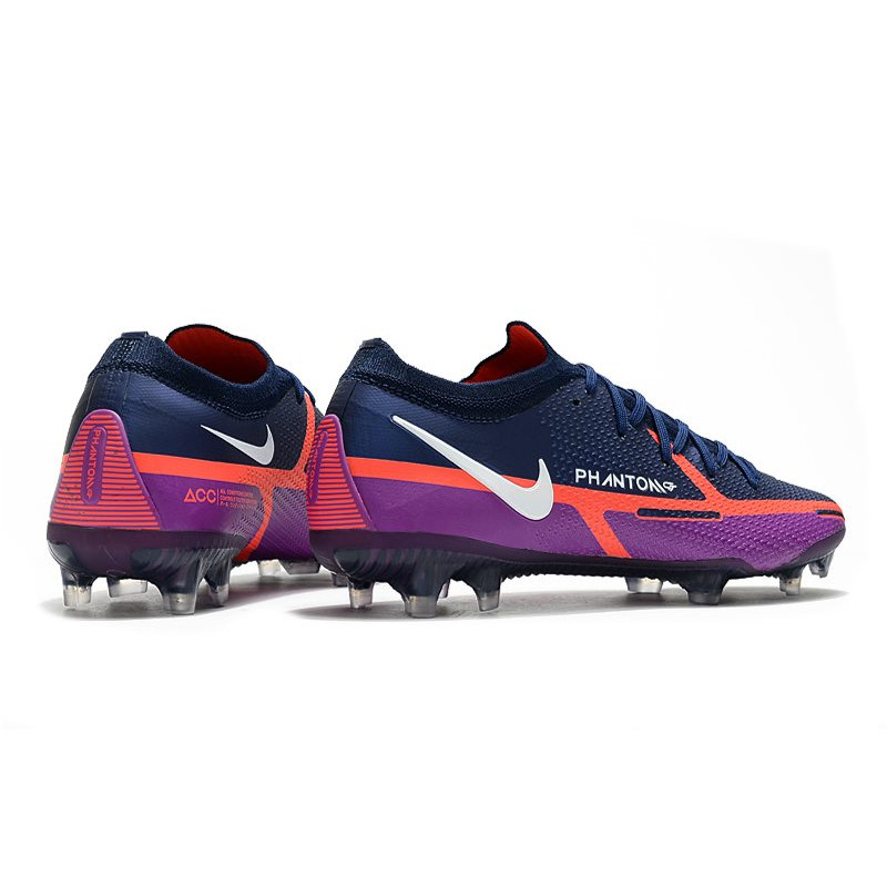 Nike Phantom GT2 Elite FG Fotbollsskor UV – Navy Vit Lila för Herr 6 Billiga Fotbollsskor Nike Phantom GT2 Elite FG Fotbollsskor UV – Navy Vit Lila 6