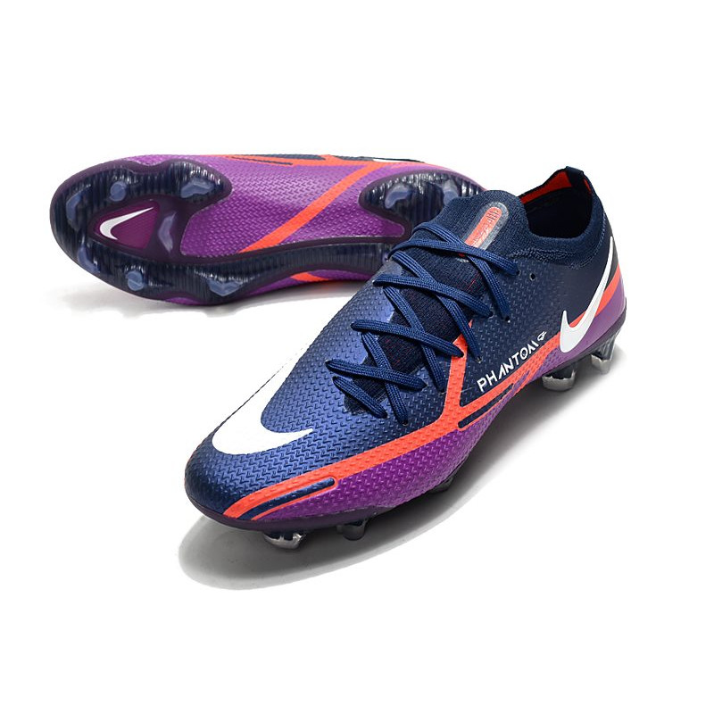 Nike Phantom GT2 Elite FG Fotbollsskor UV – Navy Vit Lila för Herr 7 Billiga Fotbollsskor Nike Phantom GT2 Elite FG Fotbollsskor UV – Navy Vit Lila 7