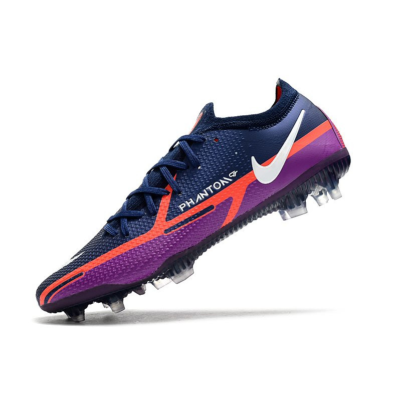 Nike Phantom GT2 Elite FG Fotbollsskor UV – Navy Vit Lila för Herr 8 Billiga Fotbollsskor Nike Phantom GT2 Elite FG Fotbollsskor UV – Navy Vit Lila 8