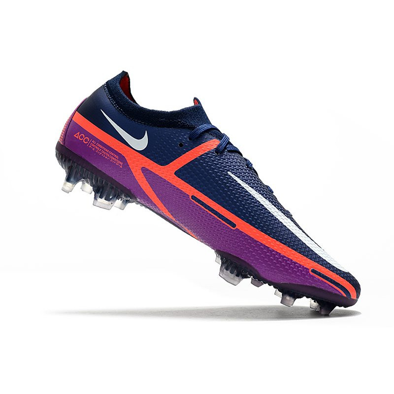 Nike Phantom GT2 Elite FG Fotbollsskor UV – Navy Vit Lila för Herr 9 Billiga Fotbollsskor Nike Phantom GT2 Elite FG Fotbollsskor UV – Navy Vit Lila 9