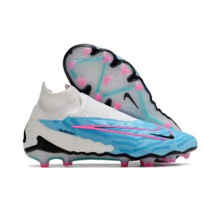 Billiga Fotbollsskor  Nike Phantom GX Elite Dynamic Fit FG Blast – Blå Rosa Vit Blå