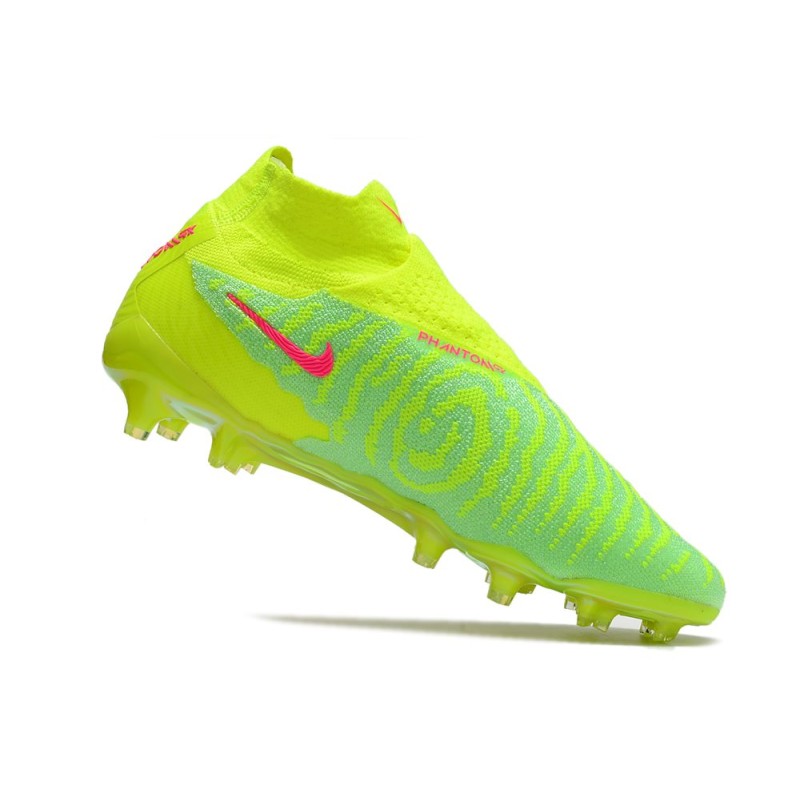 Nike Phantom GX Elite Dynamic Fit FG Luminous – Neon för Herr 5 Billiga Fotbollsskor Nike Phantom GX Elite Dynamic Fit FG Luminous – Neon 5