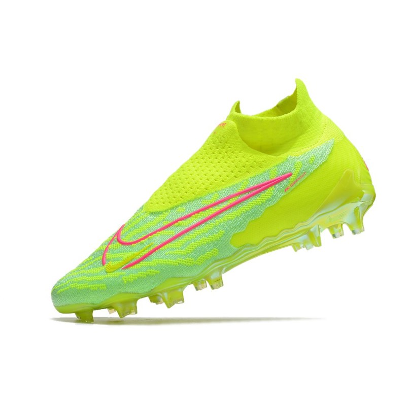 Nike Phantom GX Elite Dynamic Fit FG Luminous – Neon för Herr 6 Billiga Fotbollsskor Nike Phantom GX Elite Dynamic Fit FG Luminous – Neon 6