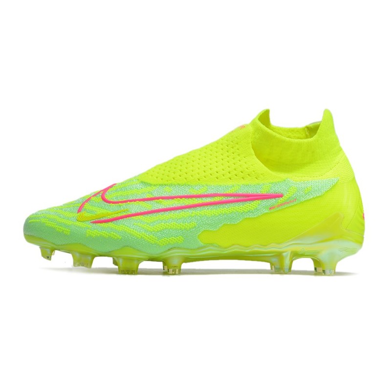 Nike Phantom GX Elite Dynamic Fit FG Luminous – Neon för Herr 7 Billiga Fotbollsskor Nike Phantom GX Elite Dynamic Fit FG Luminous – Neon 7