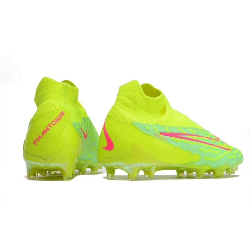 Nike Phantom GX Elite Dynamic Fit FG Luminous – Neon för Herr 9 Billiga Fotbollsskor Nike Phantom GX Elite Dynamic Fit FG Luminous – Neon 9